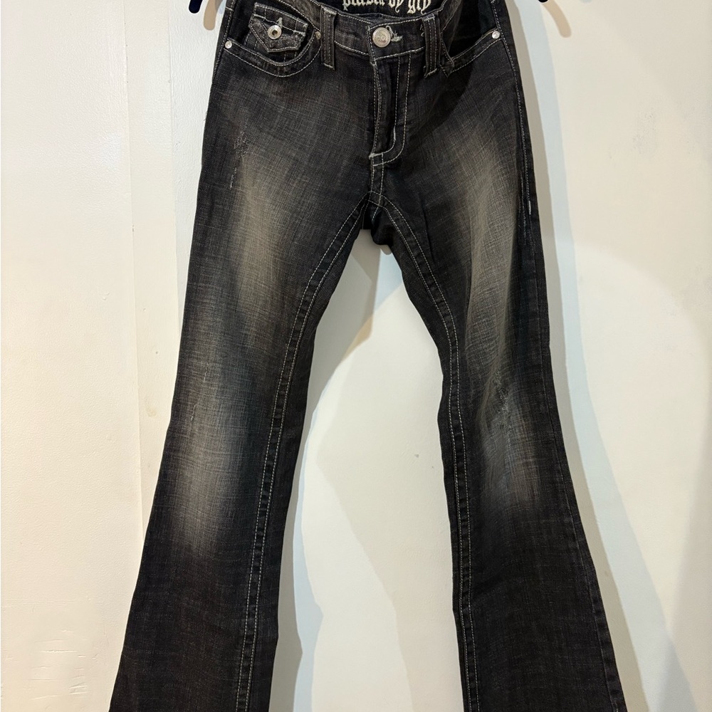 Women's Black Jeans Plastic by Gly